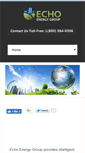 Mobile Screenshot of echoenergygroup.net